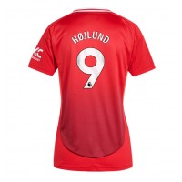 Manchester United Rasmus Hojlund #9 Heimtrikot Frauen 2024-25 Kurzarm